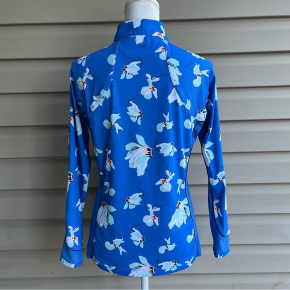 •Peter Millar• Cattley Floral UV Performance Quarter Zip Jacket - Size Small - Picture 5 of 7